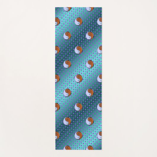 Weegschaal & Hout Hond Yogamat (Voorkant)