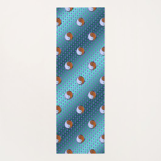 Weegschaal & Hout Hond Yogamat (Achterkant)