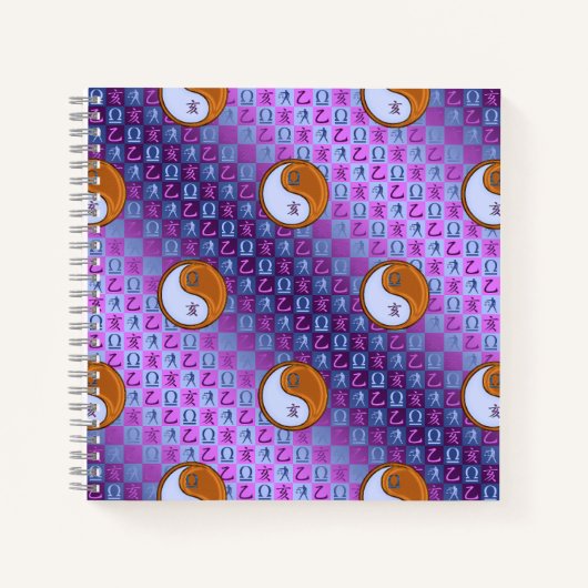 Weegschaal & Houten Everzwijn Notitieboek (Voorkant)