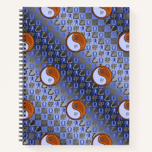 Weegschaal & Houten Konijn Notitieboek (Voorkant)