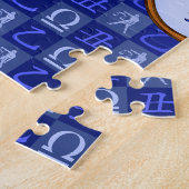 Weegschaal & Houten Os Legpuzzel (Zijkant)