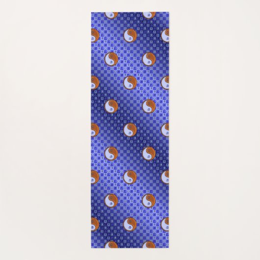 Weegschaal & Houtos Yogamat (Achterkant)