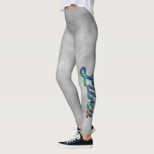 Weegschaal in Opal Edelsteen Leggings