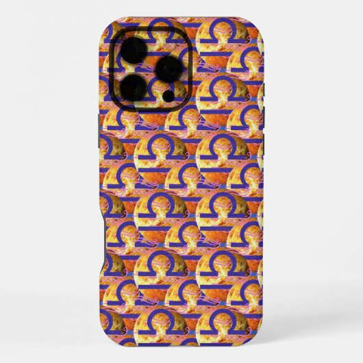 Weegschaal iPhone Hoesje (Achterkant)