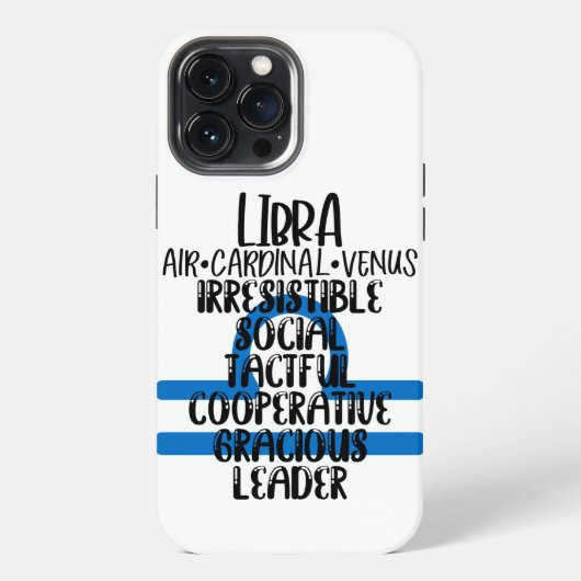 Weegschaal iPhone Hoesje (Achterkant)