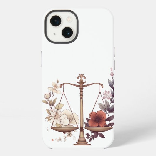 Weegschaal iPhone Hoesje (Achterkant)