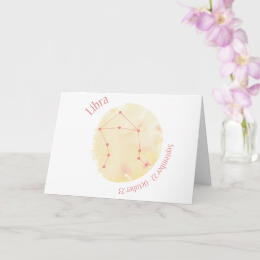 Weegschaal Kaart (Orchidee)