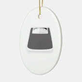 weegschaal keramisch ornament (Links)