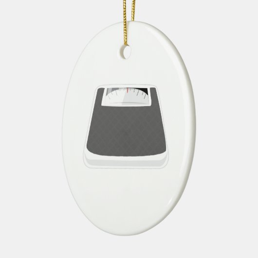 weegschaal keramisch ornament (Links)