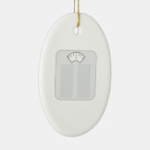 weegschaal keramisch ornament (Rechts)