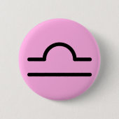 Weegschaal knop ronde button 5,7 cm (Voorkant)