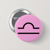 Weegschaal knop ronde button 5,7 cm (Voorkant /achterkant)
