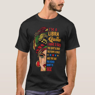 Weegschaal Koninginnen Zijn Geboren op 23 Septembe T-shirt