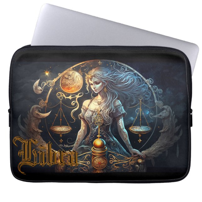 Weegschaal Laptop Sleeve (Voorkant)