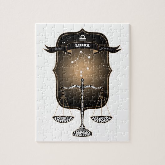 Weegschaal Legpuzzel (Verticaal)