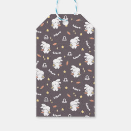 Weegschaal Loppi Tokki Bunny Zodiac Patroon II Cadeaulabel