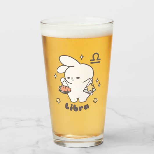 Weegschaal Loppi Tokki Bunny Zodiac Series Glas (Voorkant gevuld)