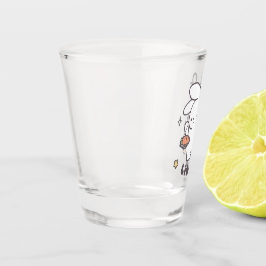 Weegschaal Loppi Tokki Bunny Zodiac Series Shot Glas (Links)