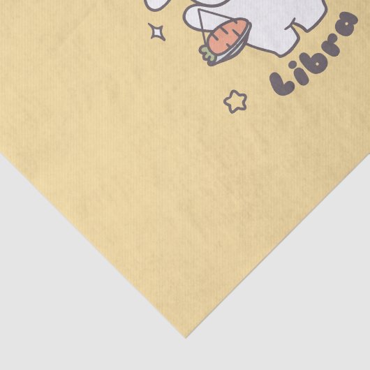 Weegschaal Loppi Tokki Bunny Zodiac Series Tissuepapier (Detail)