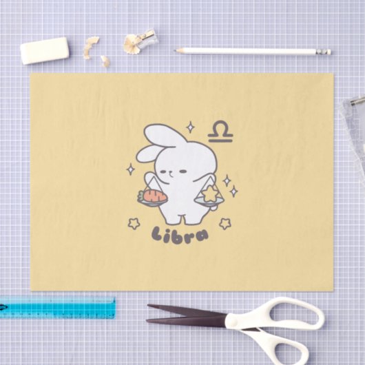 Weegschaal Loppi Tokki Bunny Zodiac Series Tissuepapier (Craft)