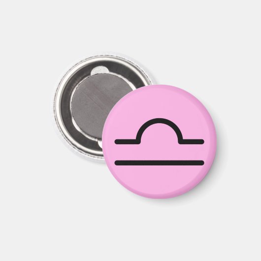 Weegschaal Magnet (Voorkant / Achterkant)