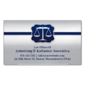 weegschaal magnetisch visitekaartje (Voorkant)