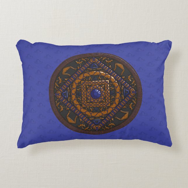 Weegschaal Mandala accentkussen Decoratief Kussen (Voorkant)