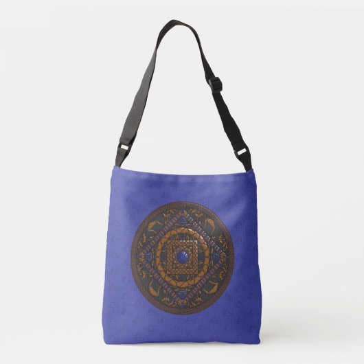 Weegschaal Mandala All-Over-Print Tas (Achterkant)