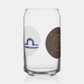 Weegschaal Mandala Blikvorm Glas (Rechts)