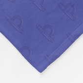 Weegschaal Mandala Fleece Deken (Hoek)