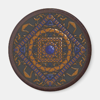 Weegschaal Mandala magneet