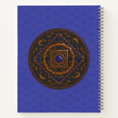 Weegschaal Mandala Spiraal Notitieboek (Achterkant)