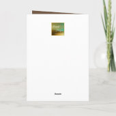 Weegschaal Mannelijke Verjaardag Kaart (Achterkant)