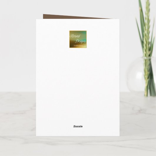 Weegschaal Mannelijke Verjaardag Kaart (Achterkant)