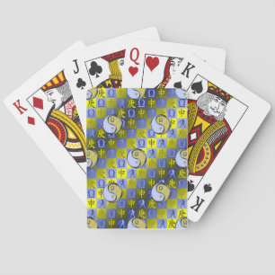 Weegschaal & Metaal Aap Pokerkaarten