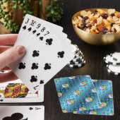 Weegschaal & Metaal Hond Pokerkaarten (Insitu)