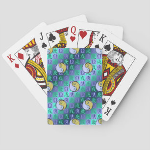 Weegschaal & Metaal Hond Pokerkaarten