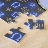 Weegschaal & Metaal Konijn Legpuzzel (Zijkant)