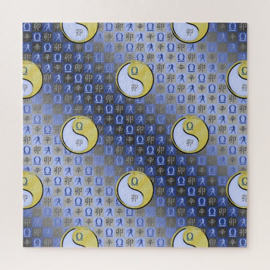 Weegschaal & Metaal Konijn Legpuzzel (Verticaal)
