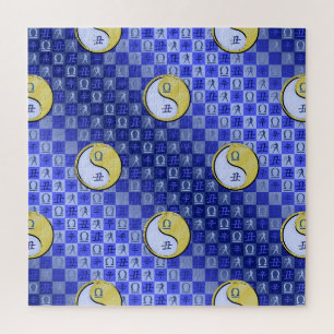 Weegschaal & Metaal Os Legpuzzel