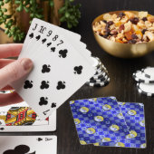 Weegschaal & Metaal Os Pokerkaarten (Insitu)