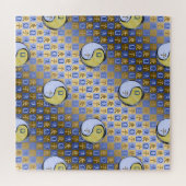 Weegschaal & Metaal Rat Legpuzzel (Horizontaal)