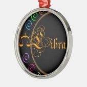 Weegschaal Metalen Ornament (Links)