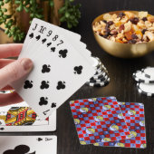 Weegschaal & Metalen Tijger Pokerkaarten (Insitu)