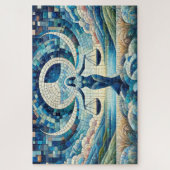 Weegschaal: Mozaïek Balans Symfonie Legpuzzel (Verticaal)