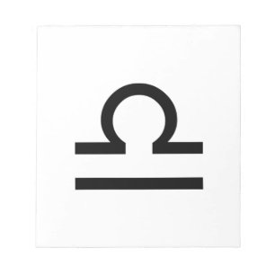 Weegschaal Notitieblok
