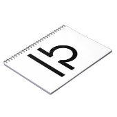 Weegschaal Notitieboek (Linkerzijde)