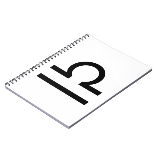 Weegschaal Notitieboek (Linkerzijde)