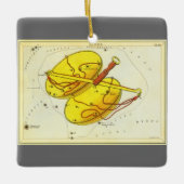 Weegschaal Oud Sterrenbeeld Urania's Spiegel Keramisch Ornament (Voorkant)