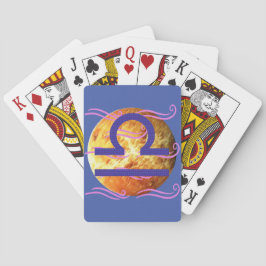 Weegschaal Pokerkaarten
